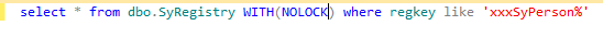 Registry key